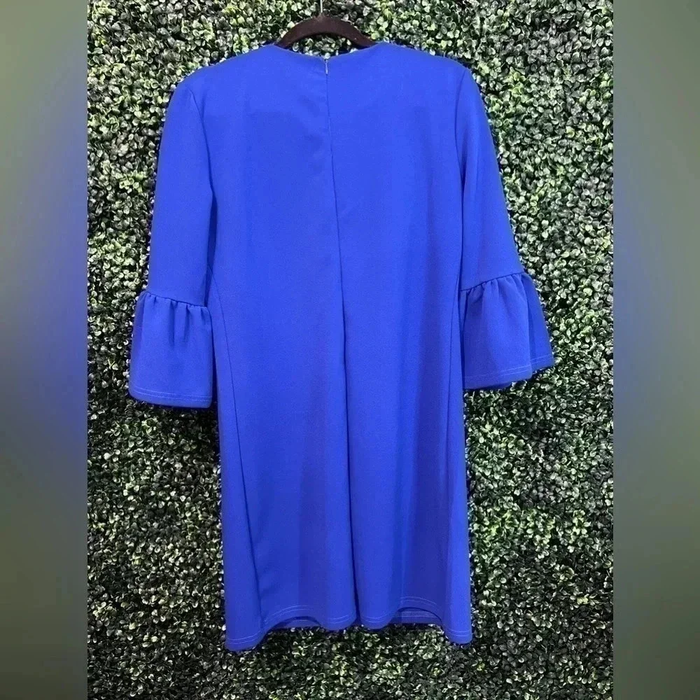 Boutique Dress with Bell Sleeves - Large - Picture 6 of 6